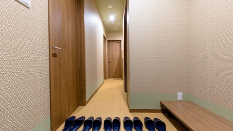 Interior entrance