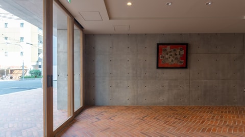 Interior entrance