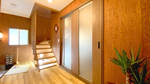 Interior entrance