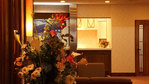 Lobby sitting area