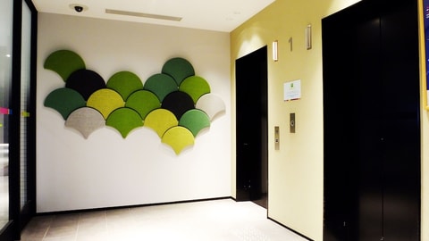 Interior entrance