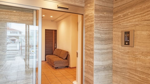 Interior entrance