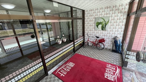 Interior entrance