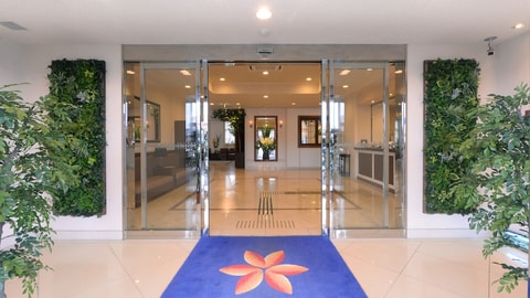 Interior entrance