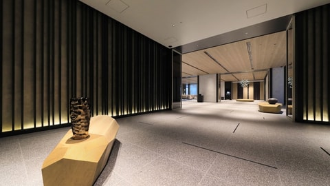 Interior entrance