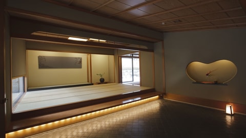 Interior entrance