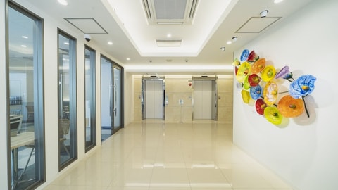 Interior entrance