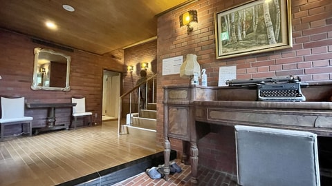 Interior entrance