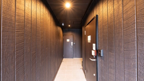Interior entrance