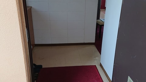 Interior entrance