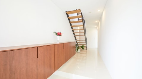 Interior entrance