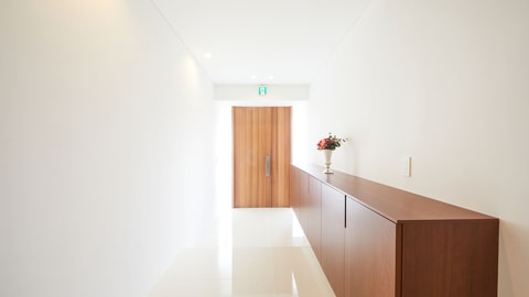 Interior entrance