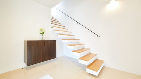 Interior entrance