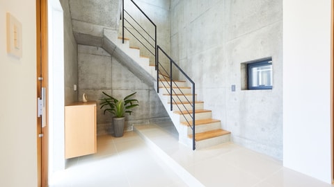Interior entrance