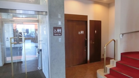 Interior entrance