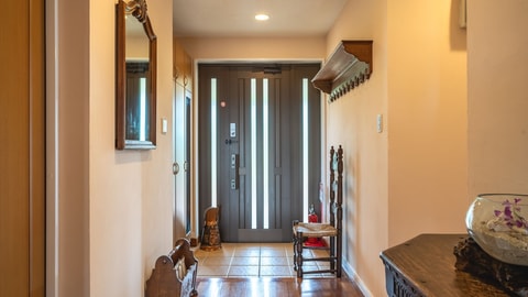 Interior entrance