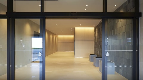 Interior entrance