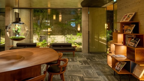 Lobby sitting area
