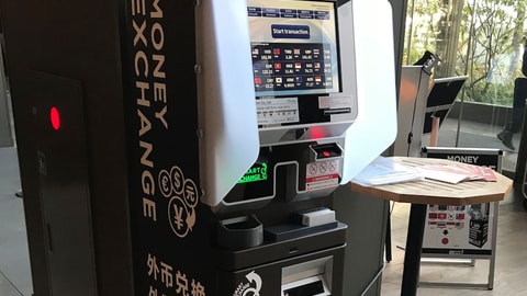 Check-in/check-out kiosk
