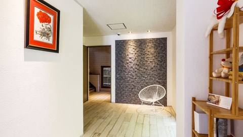 Interior entrance
