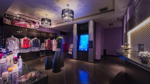 Interior entrance