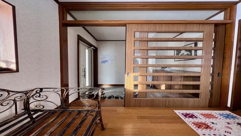 Interior entrance