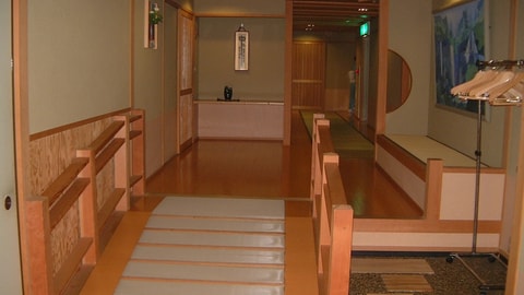Interior entrance