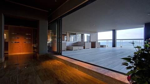 Interior entrance