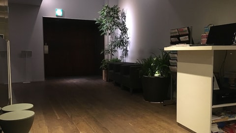 Interior entrance