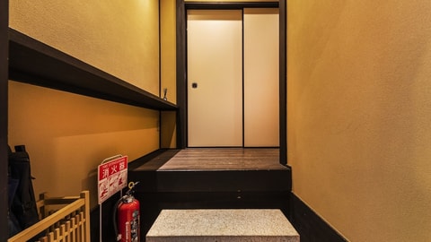 Interior entrance