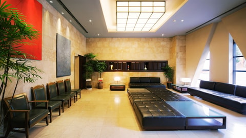 Lobby sitting area