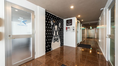 Interior entrance