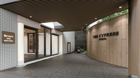 Interior entrance