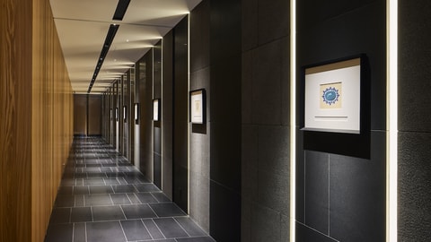Interior entrance