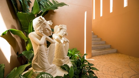 Interior entrance