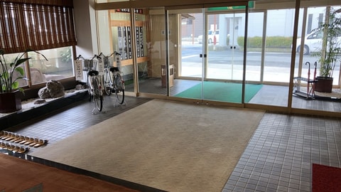 Interior entrance
