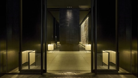 Interior entrance