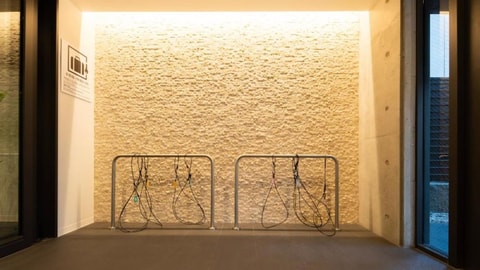 Interior entrance