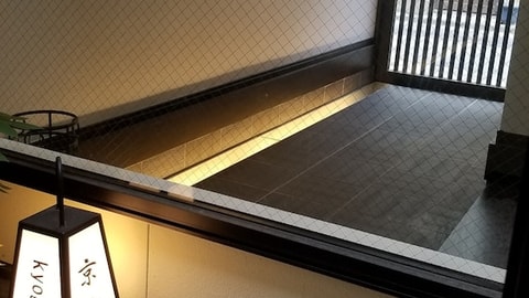 Interior entrance