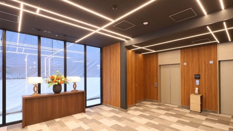Interior entrance