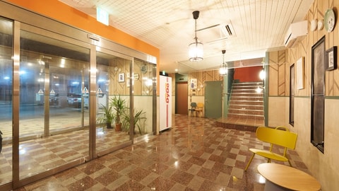 Interior entrance