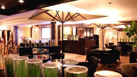 Lobby sitting area
