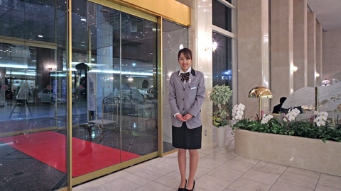 Interior entrance