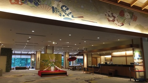 Interior entrance