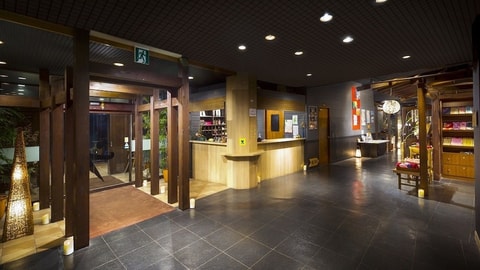 Interior entrance