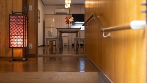 Interior entrance