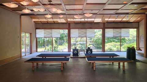 Interior entrance