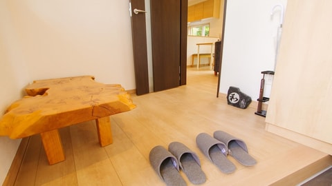 Interior entrance