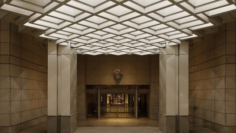 Interior entrance