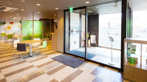 Interior entrance